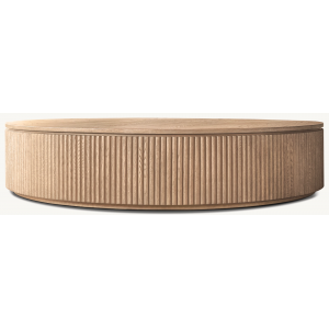 CEO Furniture Factory Forests Living Room Table Coffee Top Grade 100% Oak/Teak Wood Material Round C