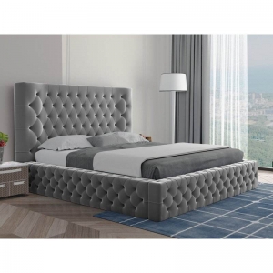 CEO Furniture Factory Luxury Modern King Size Upholstered Elevator Storage Bed Frame Designer Furnit