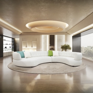CEO Furniture Factory L Shaped Sofa Set Furniture Luxury Performance Fabric Design Couch Living Room