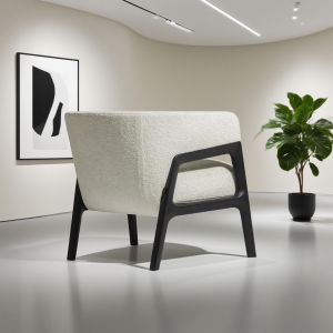 CEO Furniture factory Italian Style Minimalist Designer Leisure Chair Simple Fashion Leather with So