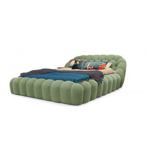 CEO Furniture Factory Green Modern Bedroom Sets BUBBLE BED Bedroom Furniture King Size Up-holstered 
