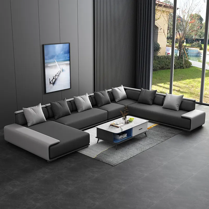 High quality luxury living room sofa Italian style sofa set modern design sofa set furniture