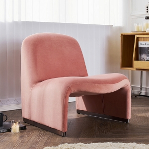 CEO Furniture factory Modern Hotel Guest Room Leisure Velvet Fabric Sofa Chairs Whole sponge Lounge 